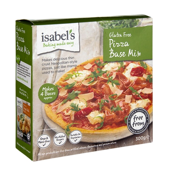 Isabel's Gluten Free Pizza Base Mix 300g-1