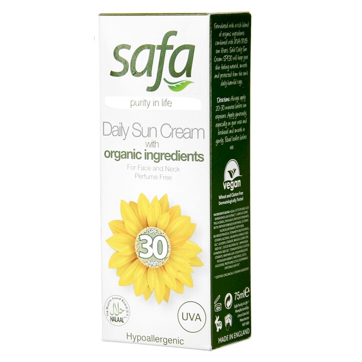 Safa Organic Sun Lotion SPF30 75ml-1