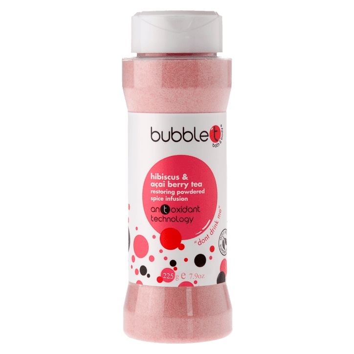 Bubble T Bath Spice Infusion Hibiscus & Acai Berry Tea 225g-1