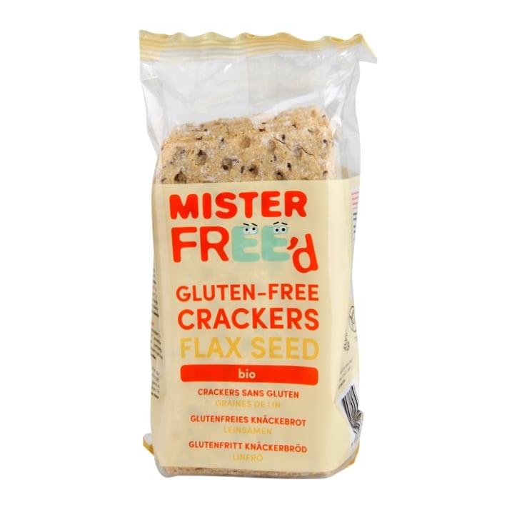 Mister Free'd Gluten Free Crackers Flaxseed 200g-1
