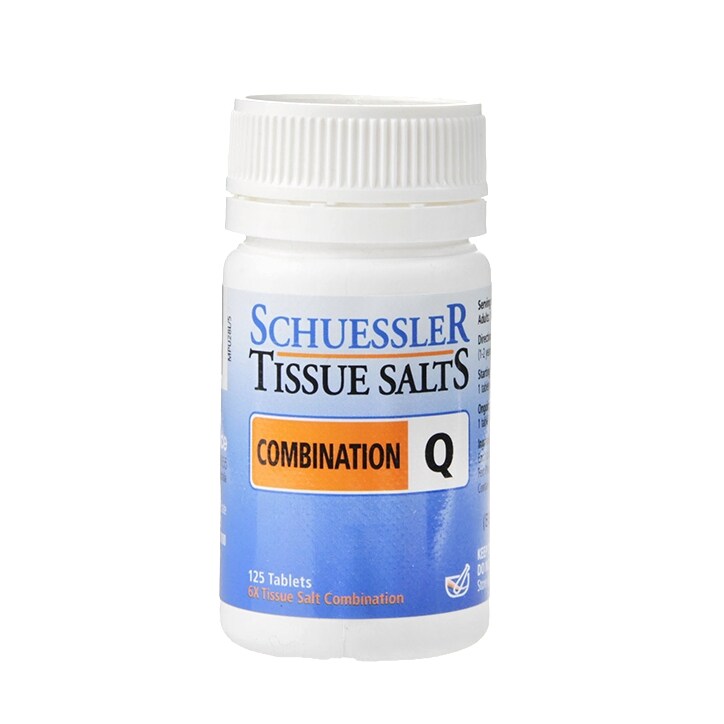 Schuessler Combination Q Tissue Salts 125 Tablets-1
