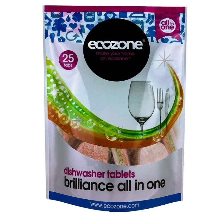 Ecozone Dishwasher Brilliance 25 Tablets-1