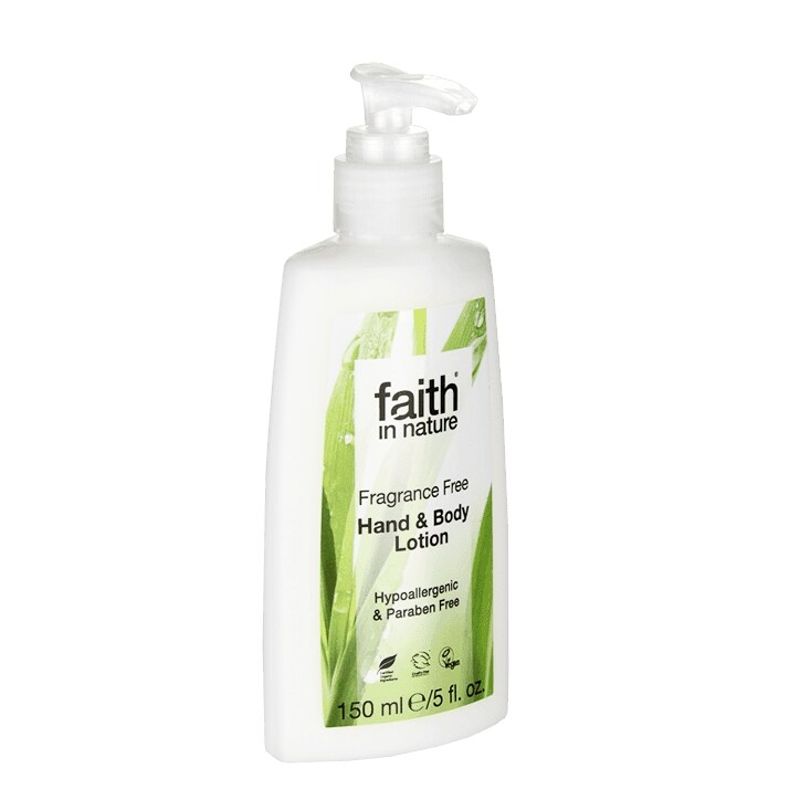 Faith in Nature Fragrance Free Hand & Body Lotion 150ml-1