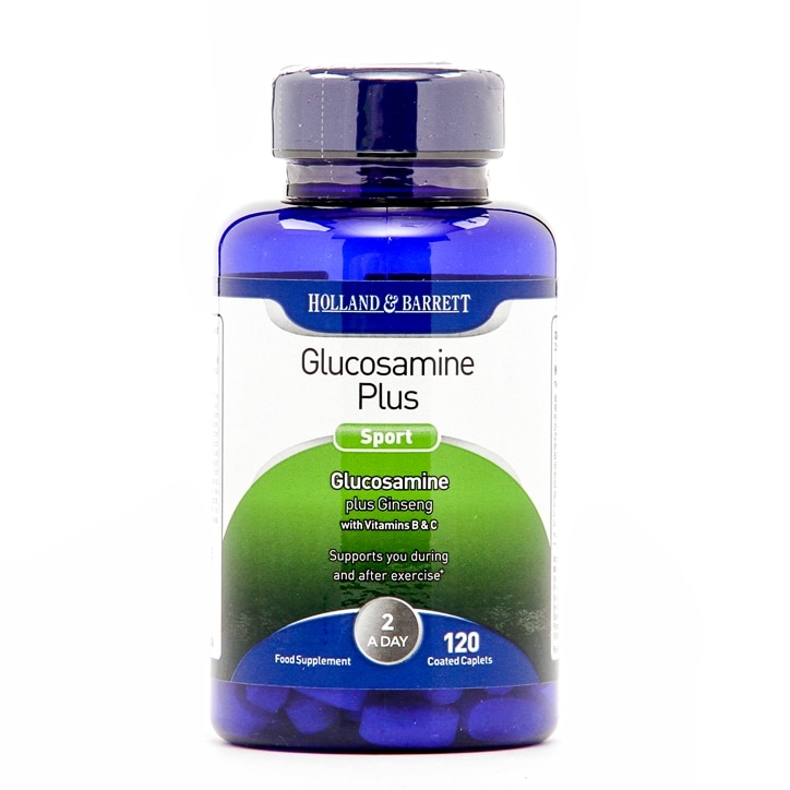 Holland & Barrett Glucosamine Plus Sport 120 Softgel Capsules-1