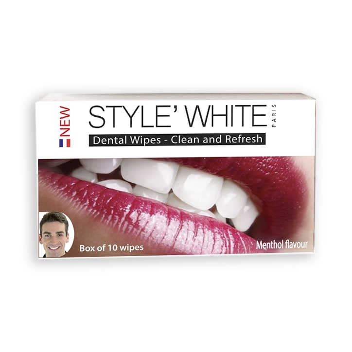 Style White Refreshing Dental 10 Wipes-1