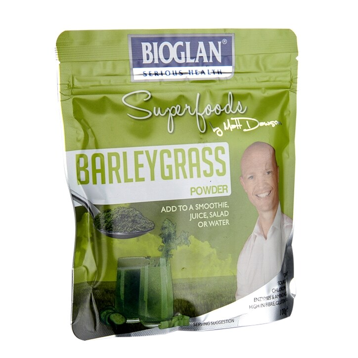 Bioglan Superfoods By Matt Dawson  Barleygrass Powder-1