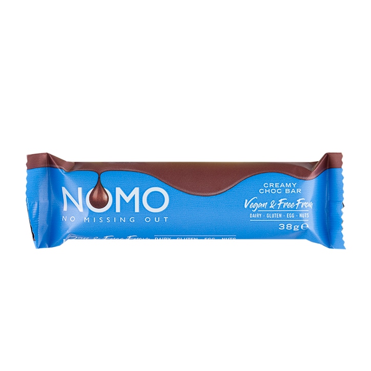 NOMO Vegan Creamy Choc Bar 38g-1