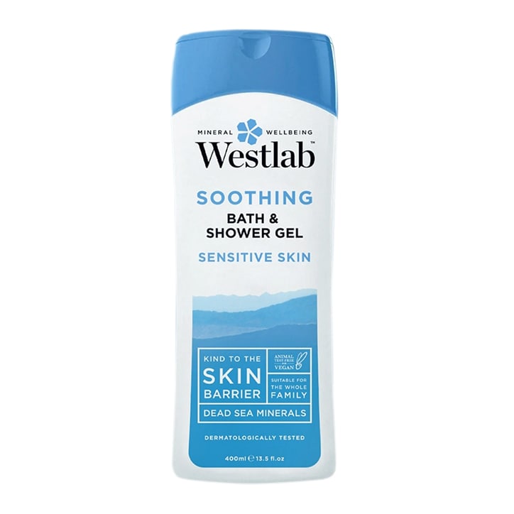 Westlab Soothing Shower Wash + Dead Sea Salt Minerals 400ml-1