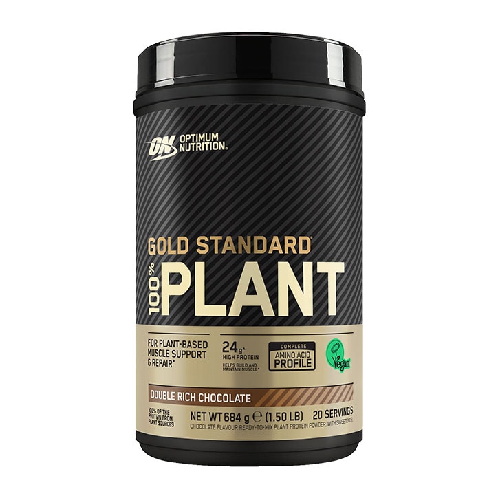 Optimum Nutrition Gold Standard 100% Plant Double Rich Chocolate 684g-1