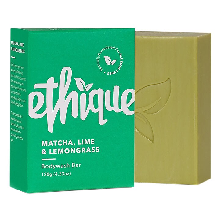 Ethique Matcha, Lime & Lemongrass Bodywash Bar 120g-1