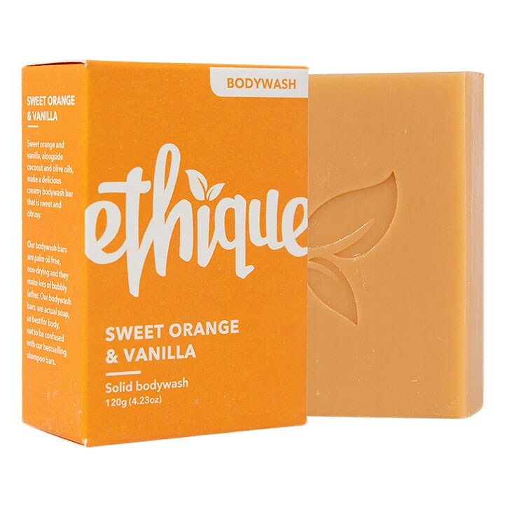Ethique Sweet Orange & Vanilla Bodywash Bar 120g-1