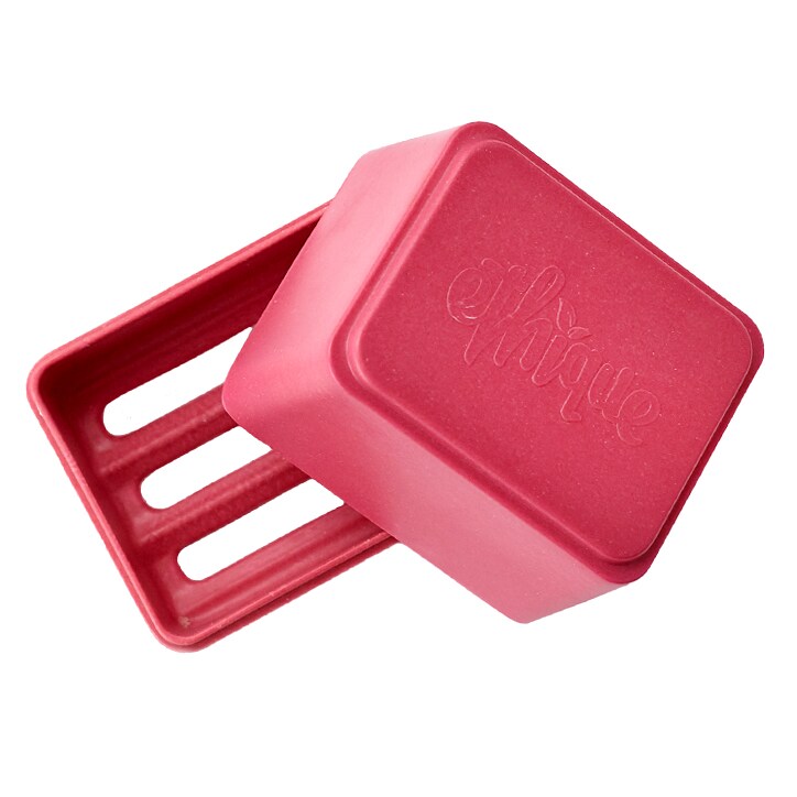 Ethique Pink Bamboo In-Shower Container-1