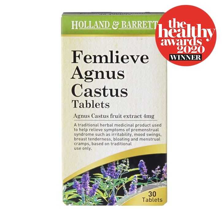 Holland & Barrett Femlieve Agnus Castus 4mg 30 Tablets-1