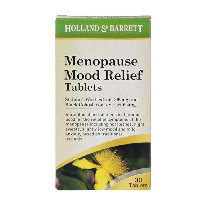 Holland & Barrett Menopause Mood Relief 30 Tablets-1