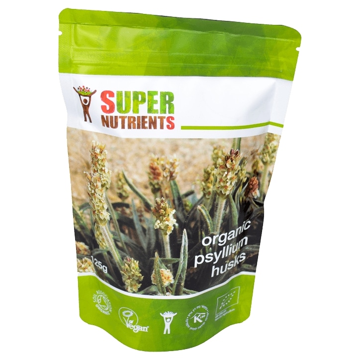 Supernutrients Organic Psyllium Husks 125g-1