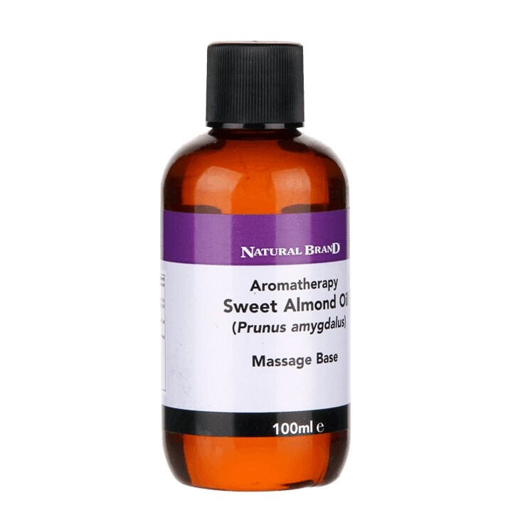 Natural Brand Aromatherapy Sweet Almond Oil Massage Base 100ml-1