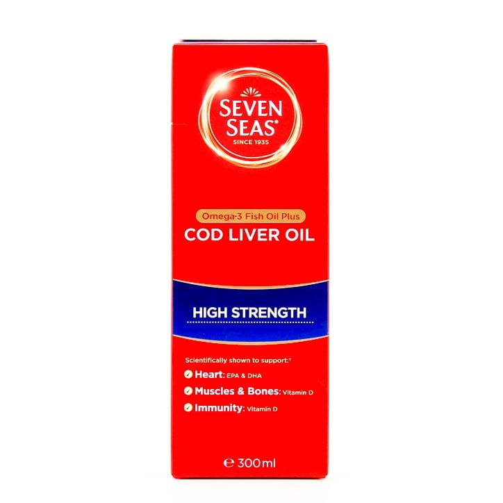 Seven Seas High Strength Omega3 Cod Liver Oil Liquid-1