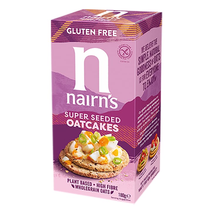 Nairn's Gluten Free Super Seeded Oatcakes 180g-1