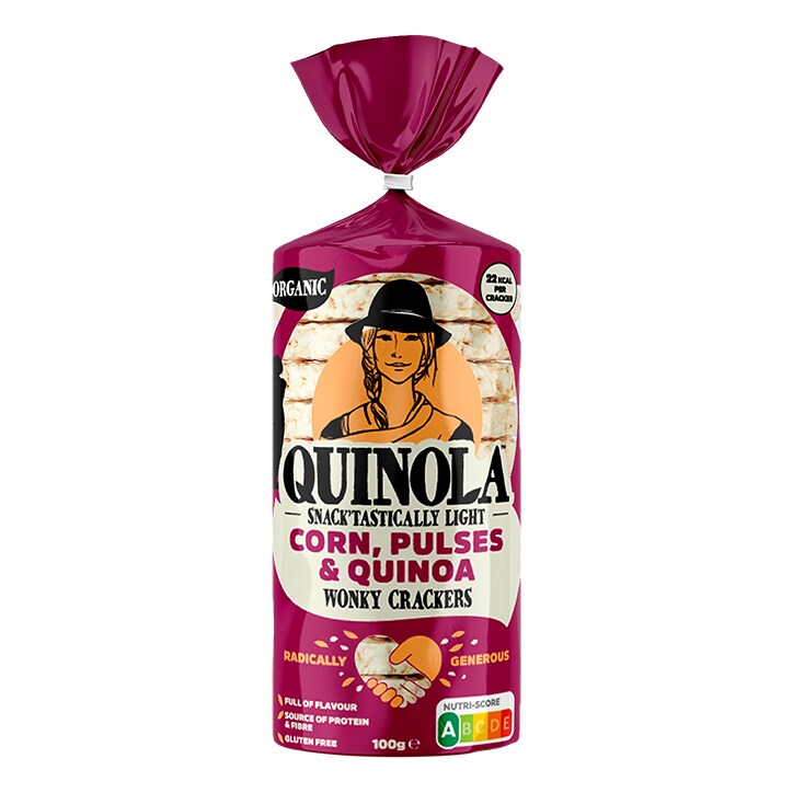 Quinola Organic Pulses & Quinoa Cakes 100g-1