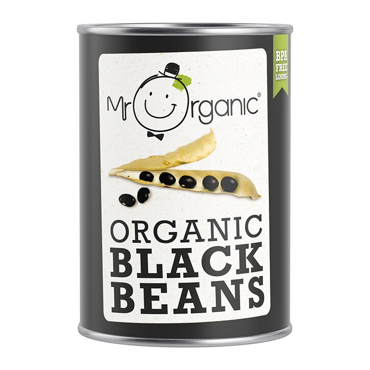 Mr Organic Organic Black Beans 400g-1