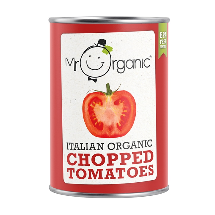 Mr Organic Italian Organic Chopped Tomatoes 400g-1