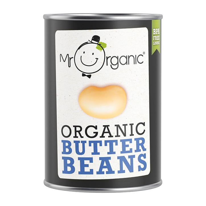 Mr Organic Organic Butter Beans 400g-1