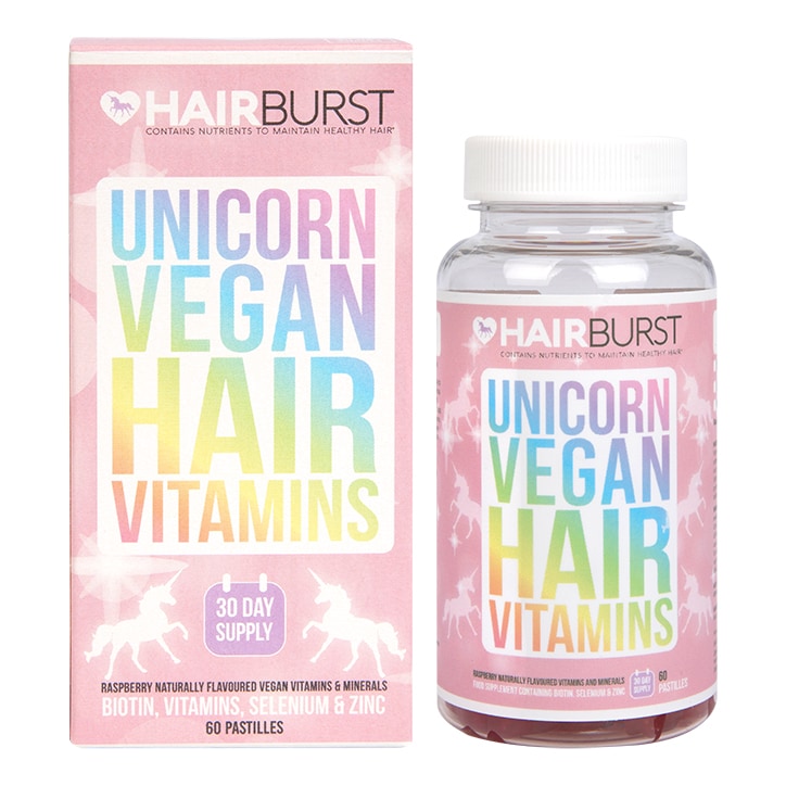 Hairburst Unicorn Vegan Vitamin 60 Gummies-1