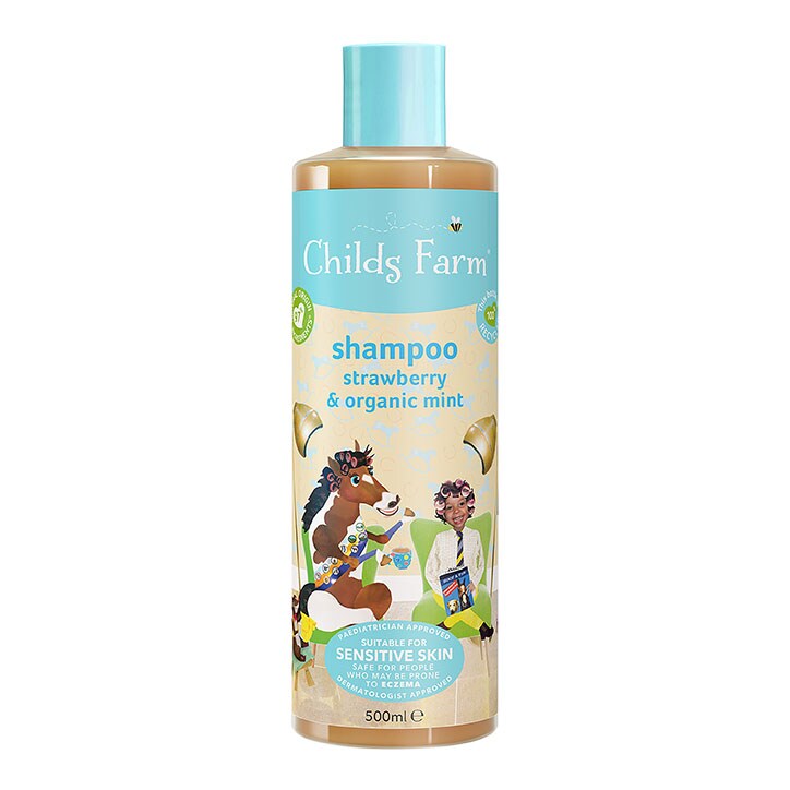 Childs Farm Shampoo - Strawberry & Organic Mint 500ml-1