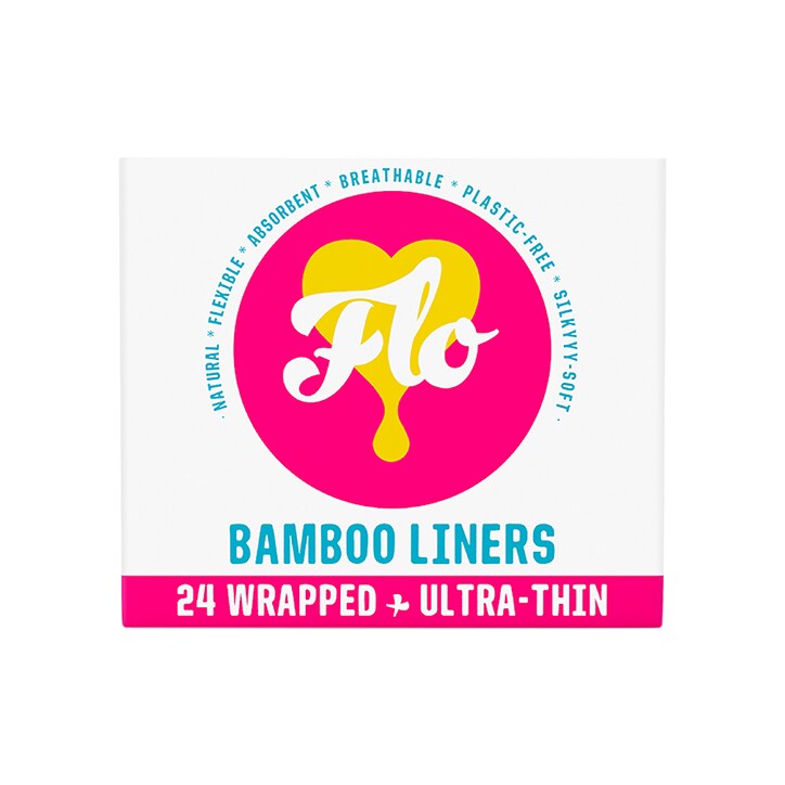 Flo Bamboo Daily Liners 24 pack-1