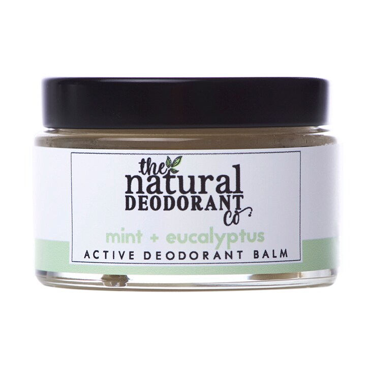 The Natural Deodorant Co Active Deodorant Balm Mint & Eucalyptus 55g-1