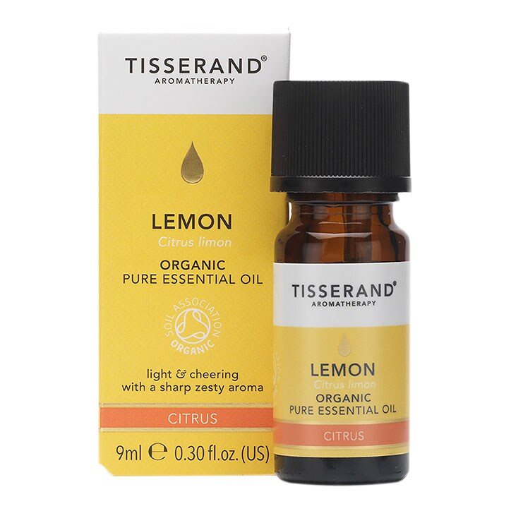 Tisserand Lemon Organic Pure Essential Oil 9ml-1