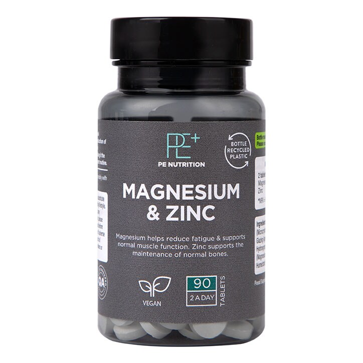 PE Nutrition Magnesium with Zinc 90 Tablets-1