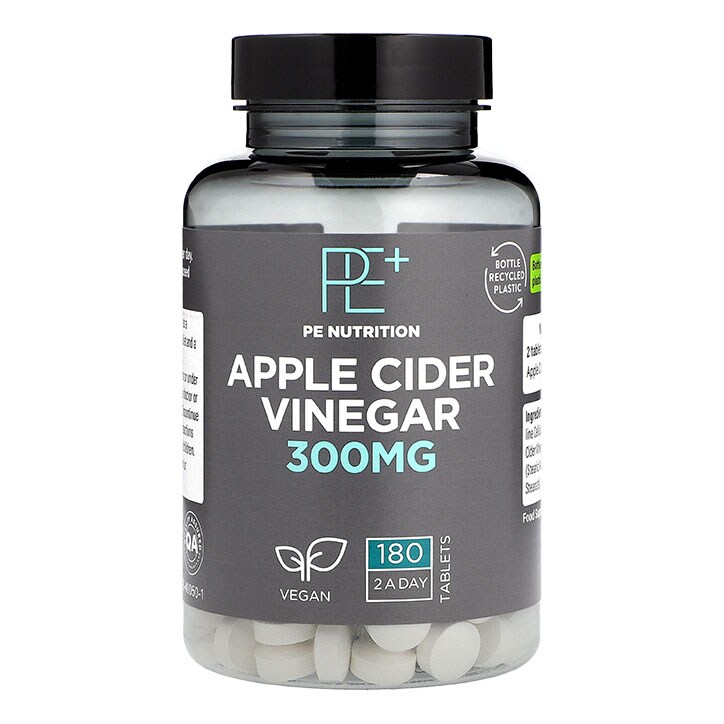 PE Nutrition Apple Cider Vinegar 180 Tablets-1