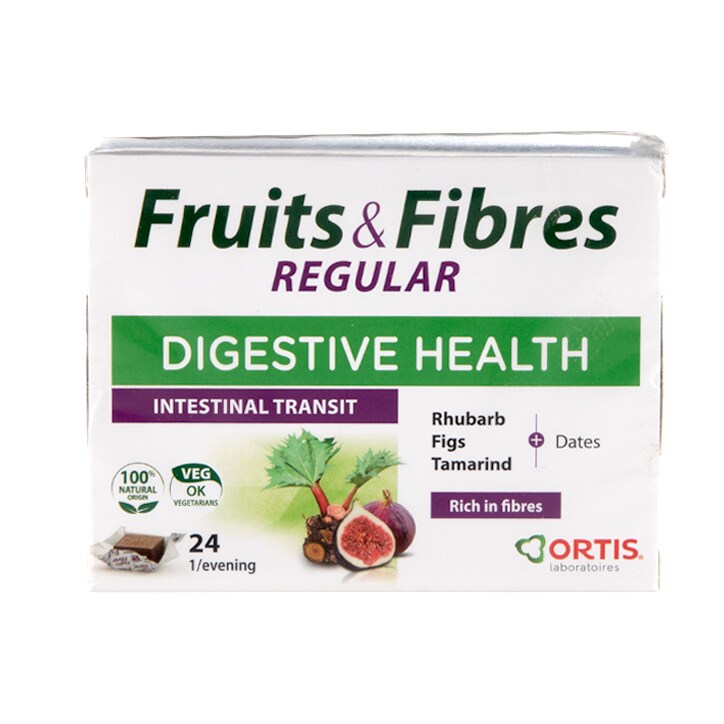 Ortis Fruits & Fibres Chewable Cubes Pack of 24-1