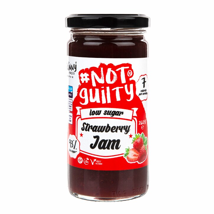 The Skinny Food Co Not Guilty Low Sugar Strawberry Jam 260g-1