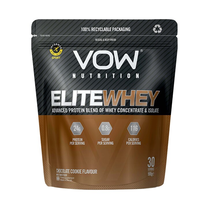 Vow Nutrition Elite Whey Chocolate Cookie 900g-1