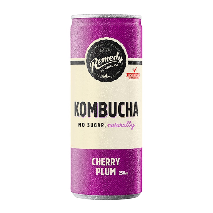 Remedy Kombucha Cherry Plum 250ml-1