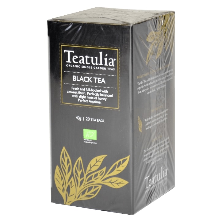Teatulia Organic Black Tea 20 Tea Bags-1