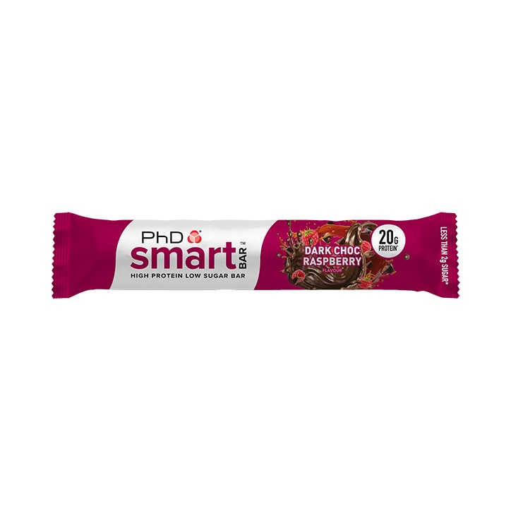 PhD Smart Bar Dark Chocolate & Raspberry 64g-1