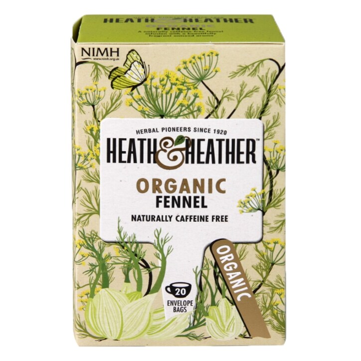 Heath & Heather Organic Fennel Tea 20 Tea Bags-1