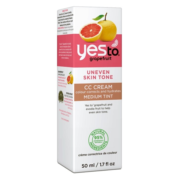 Yes To Grapefruit CC Cream (Medium) 50ml-1