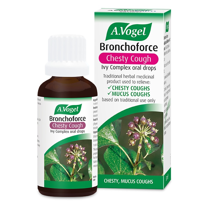 A.Vogel Bronchoforce Chesty Cough Ivy Complex Oral Drops 50ml-1