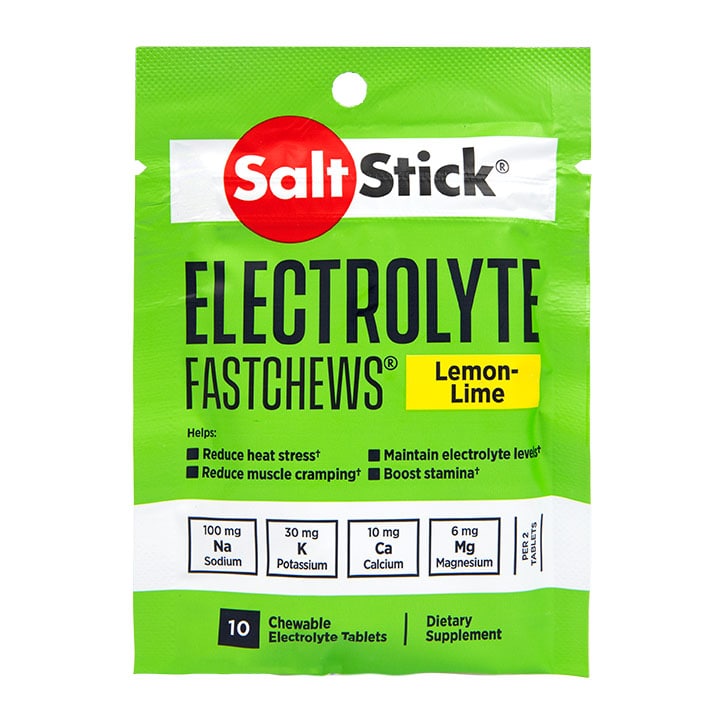 Salt Stick Fastchews Lemon & Lime 10 Chewable Tablets-1
