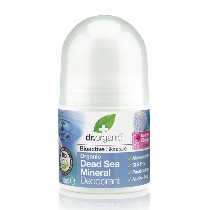 Dr Organic Dead Sea Mineral Deodorant 50ml-1
