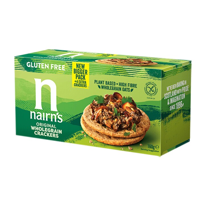 Nairn's Gluten Free Wholegrain Crackers 160g-1