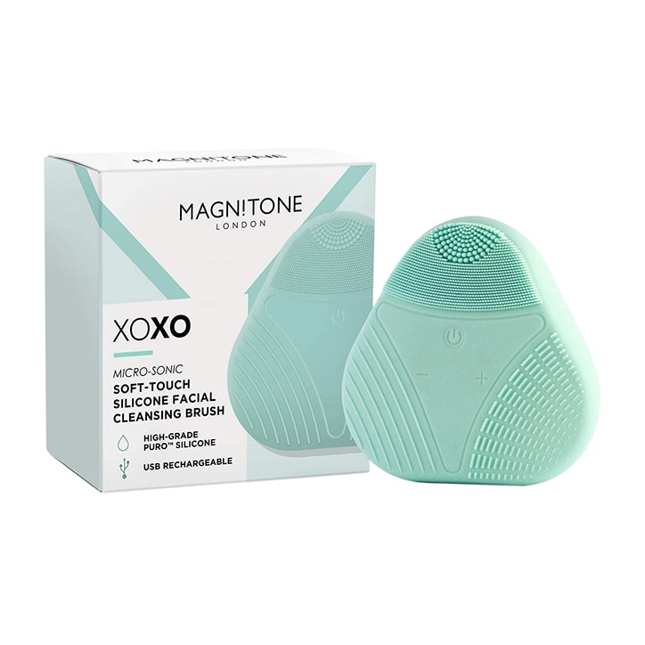 Magnitone XOXO Micro-Sonic SoftTouch Silicone Facial Cleansing Brush-1