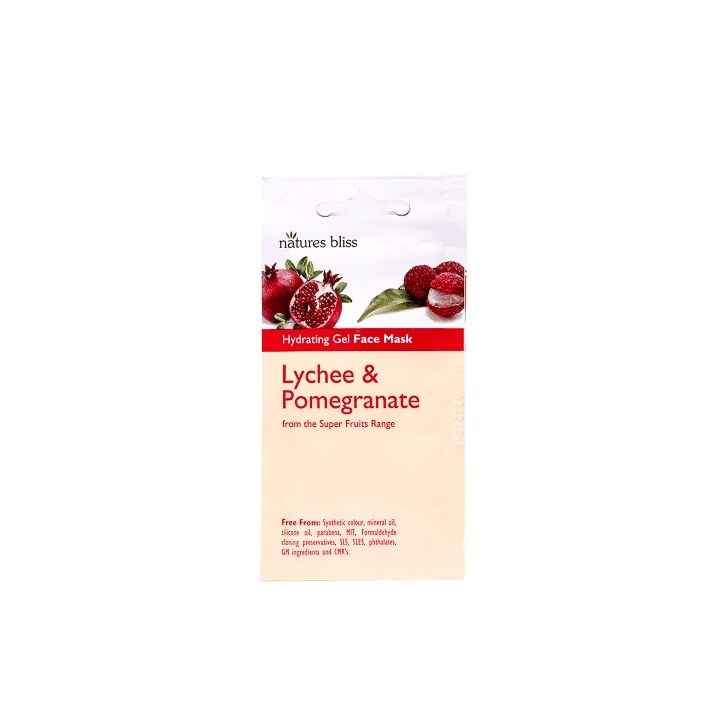 Nature's Bliss Super Fruit Face Mask Lychee & Pomegranate 10ml-1