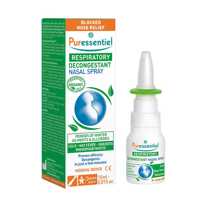 Puressentiel Respiratory Decongestant Nasal Spray 15ml-1
