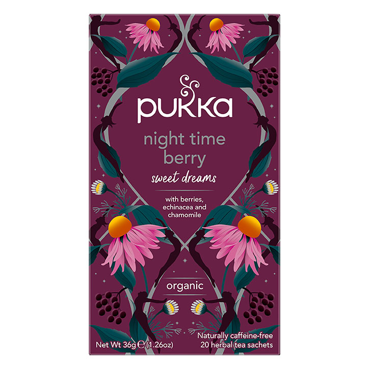 Pukka Organic Night Time Berry 20 Tea Bags-1
