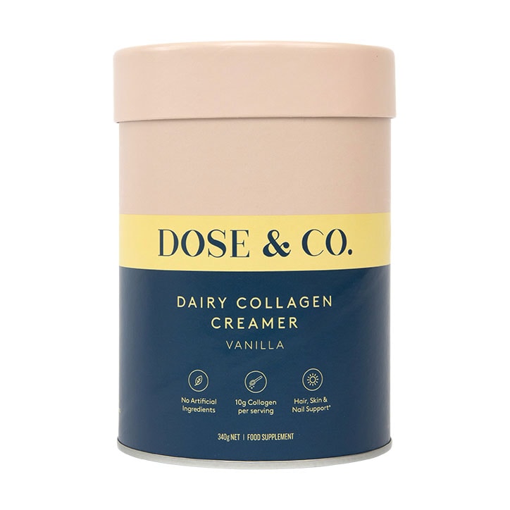 Dose & Co Dairy Collagen Creamer Vanilla 340g-1